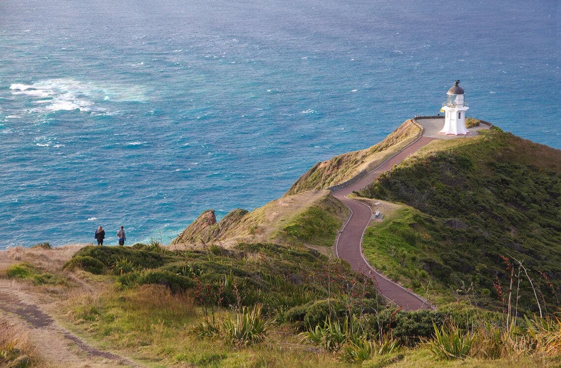 Le phare du cap Reinga, Northland - Nouvelle-Zélande